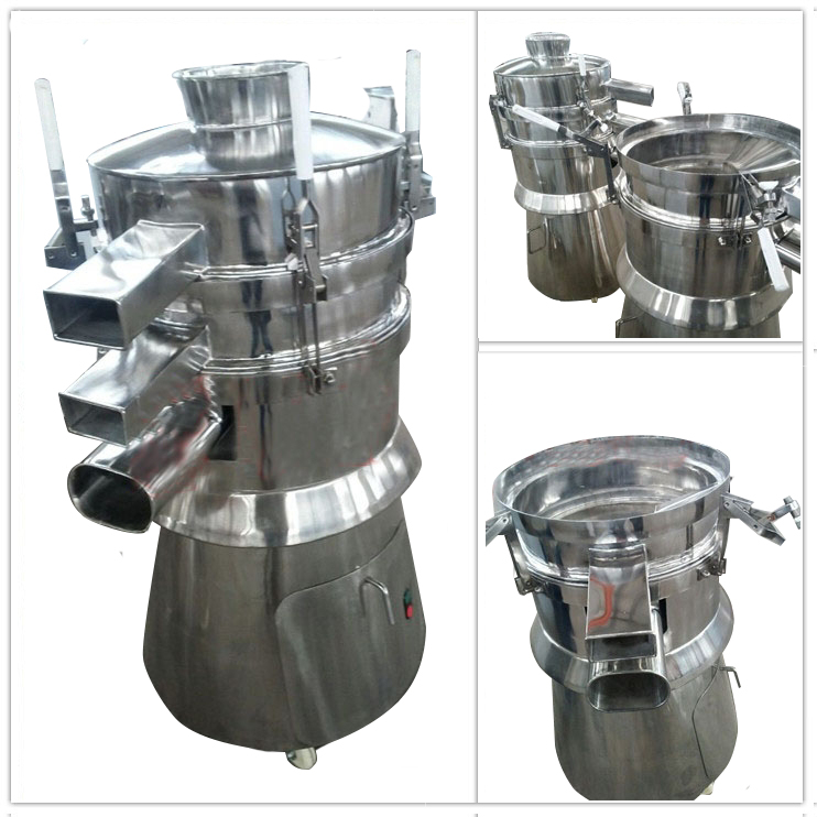 ZS pharmaceutical machine SUS304 stainless steel Round Vibrating Sifter