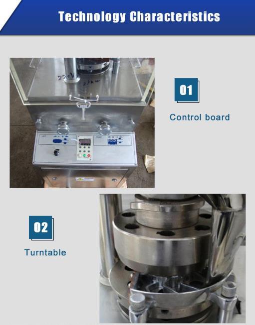 Zp-5/7/9A Rotary Tablet Press/Candy Making Machine Tablet Press