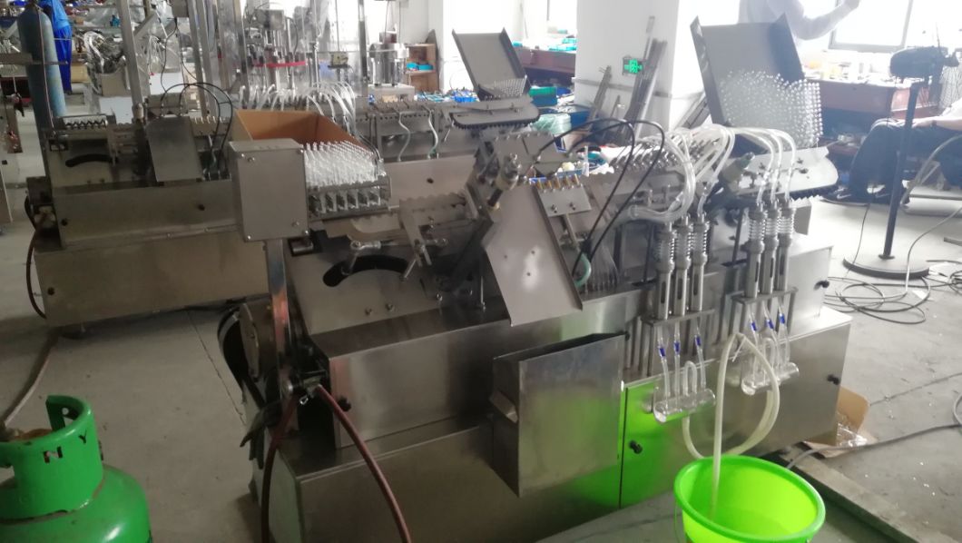 1-20ml High Speed Glass Automatic Ampoule Injection Filling Sealing Machinery