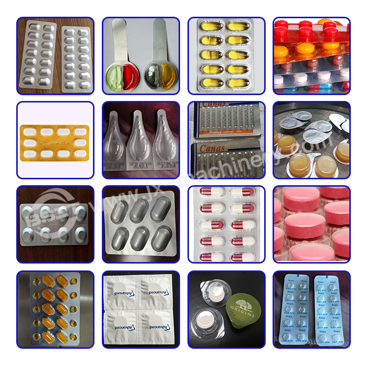 Dpp250 Big Pills Packing Machine Blister Packing Machine Pharmaceutical Equipment