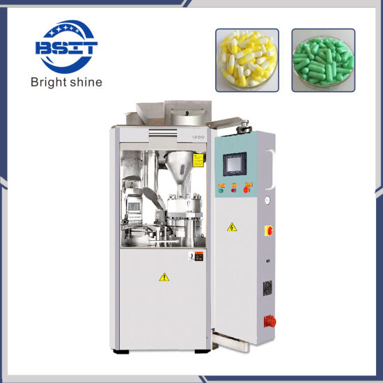 Automatic Herbal #0 Hard Gelatin Pellet Capsule Power Capsule Filling Machine (NJP1200)