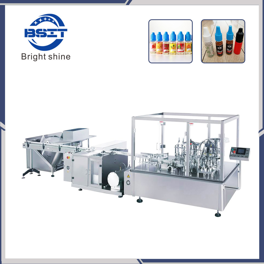 Good Quality E-Liquid Filling Plugging Sealing Capping Machine