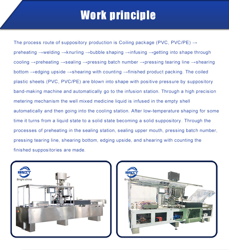 New Model Suppository Liquid Forming Filling Sealing Packing Machine (GZS-9A)