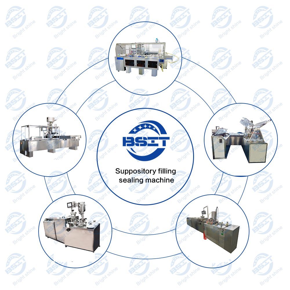 Semi-Automatic Pharmaceutical Suppository Filling Sealing Counting Cutting Machine (BZS)