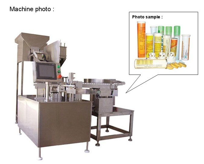 Effervescent Tablet Filling and Capping Packing Machine (BSP-40)