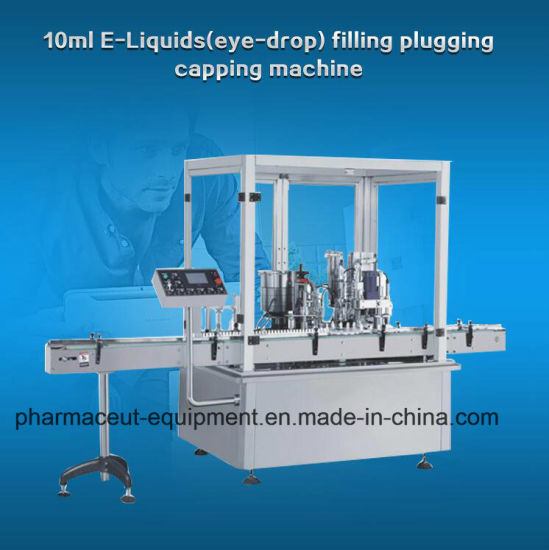 Automatic 10ml E Liquid Bottling Filling Capping Machine