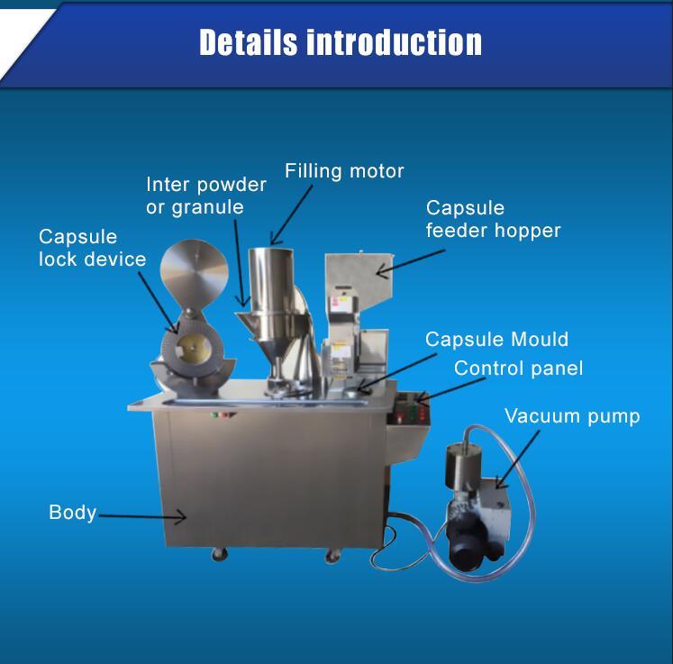 Stainless Steel Body Manual Operate Capsule Filling Machine (BST-B)