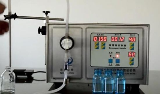 Semi-Auto Hand Washing/Body Lotion/Facial Cream/Foundation/ Shampoo Conditioner/Hand Sanitizer/ Liquid Soap /Washing Detergent Liquid Filling Machine