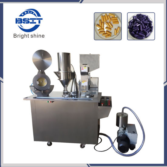 Hot Sale Best Quality Semi Automatic Capsule Filling Machine with PLC and HMI