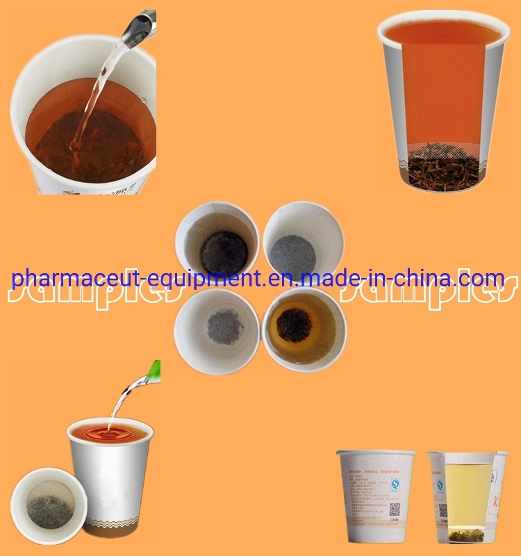 Factory Price Tea or Coffee Hidden Cup Making Packing Machine (semi-atuo)