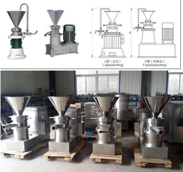 Peanut/Nut Colloid Milling Machine with Stainless Steel (Jms-80)