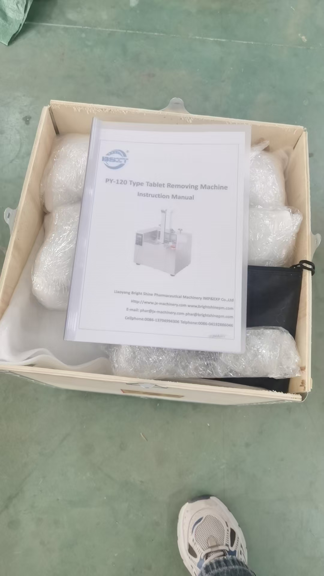 PY-120 deblister machine (3)