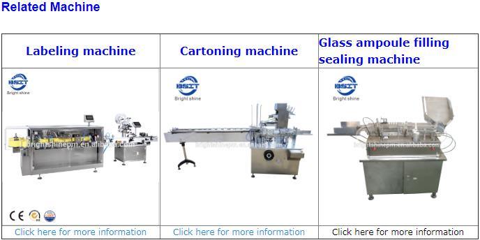 Stand-up Perfume Plastic Ampoule Liquid Forming Filling Sealing Packing Machine (PVC/PE Bottle)