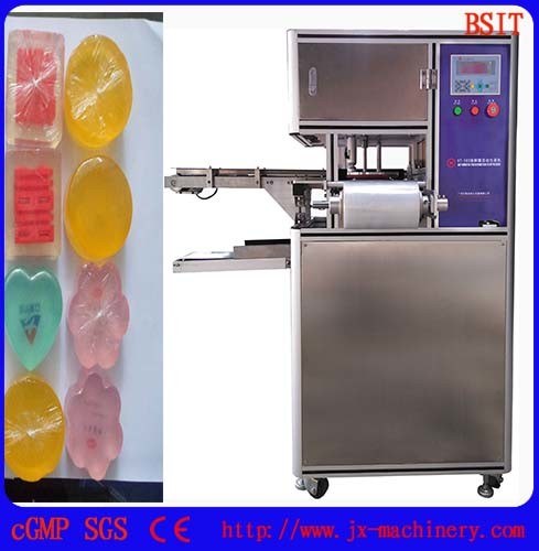 Ht-980A Round Hotel Soap Bar Film Wrapper Packing Machine