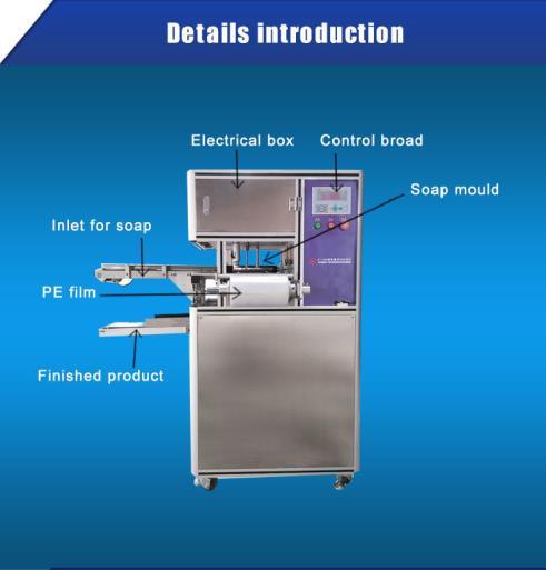 Hot Sale New Ht980 Soap Bar Packing Wrapping Machine