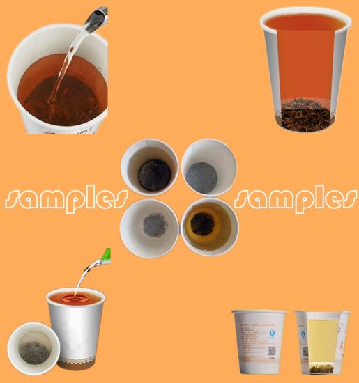 Green/Balck Instant Tea Hidden Paper Cup Making Machine