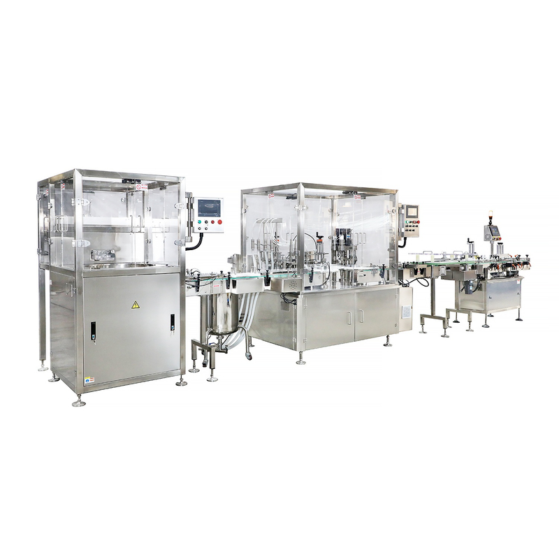 High quality eye drop liquid filling sealing machine for galss bottle/plastic bottle 