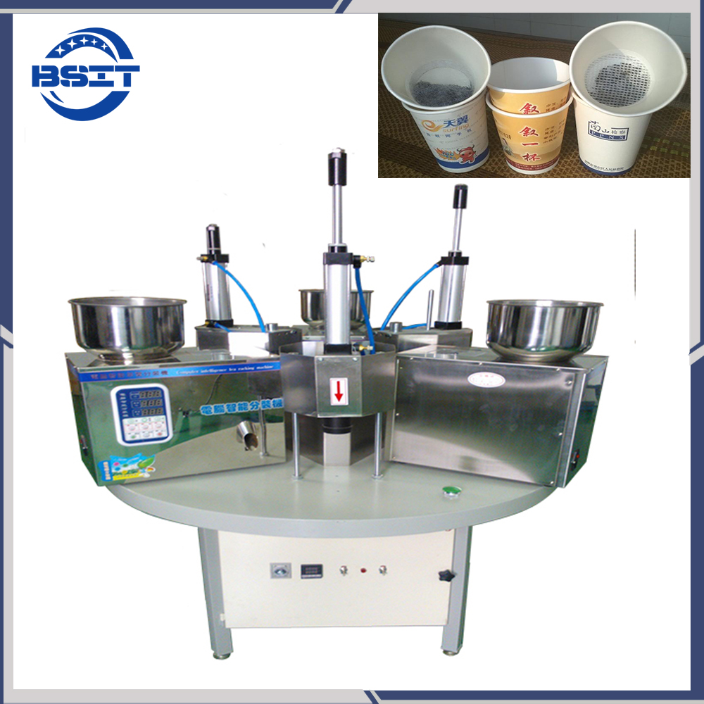 BS828 Filter Paper Tea Cup Hidden Filling Sealing Packing Machine