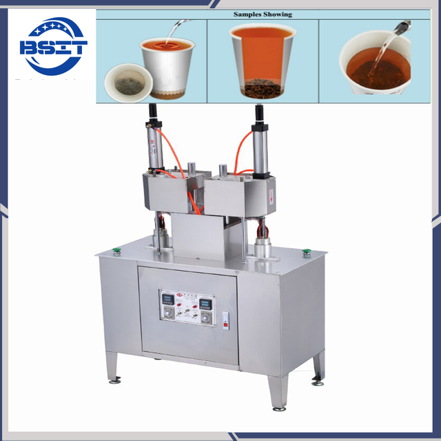 BS828 Filter Paper Tea Cup Hidden Filling Sealing Packing Machine