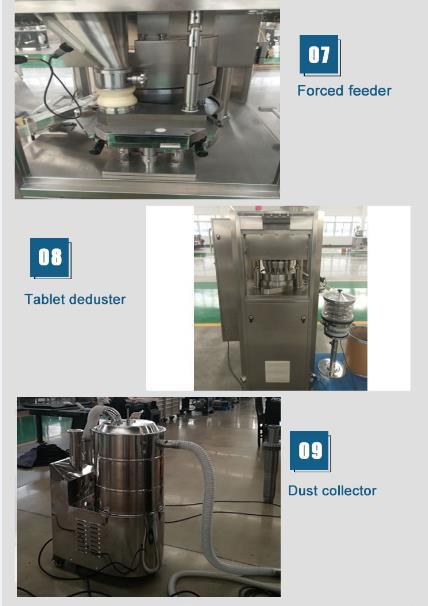 Rotary Pill Tablet Making Press Machine (ZPT-20) /Salt/Candy/Milk Tablet Press Machine