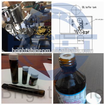 Oral Liquid Syrup Bottle Piston Pump Liquid Filling Sealing Machine (30-60ml)