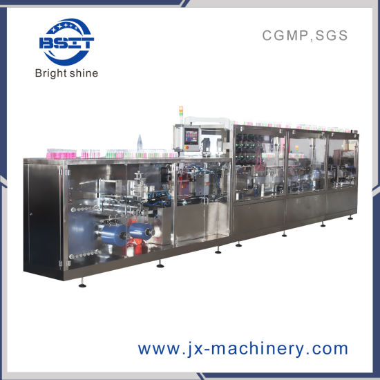New Model Plastic Ampoule Stand up Liquid Bottle Forming Filling Sealing Machine