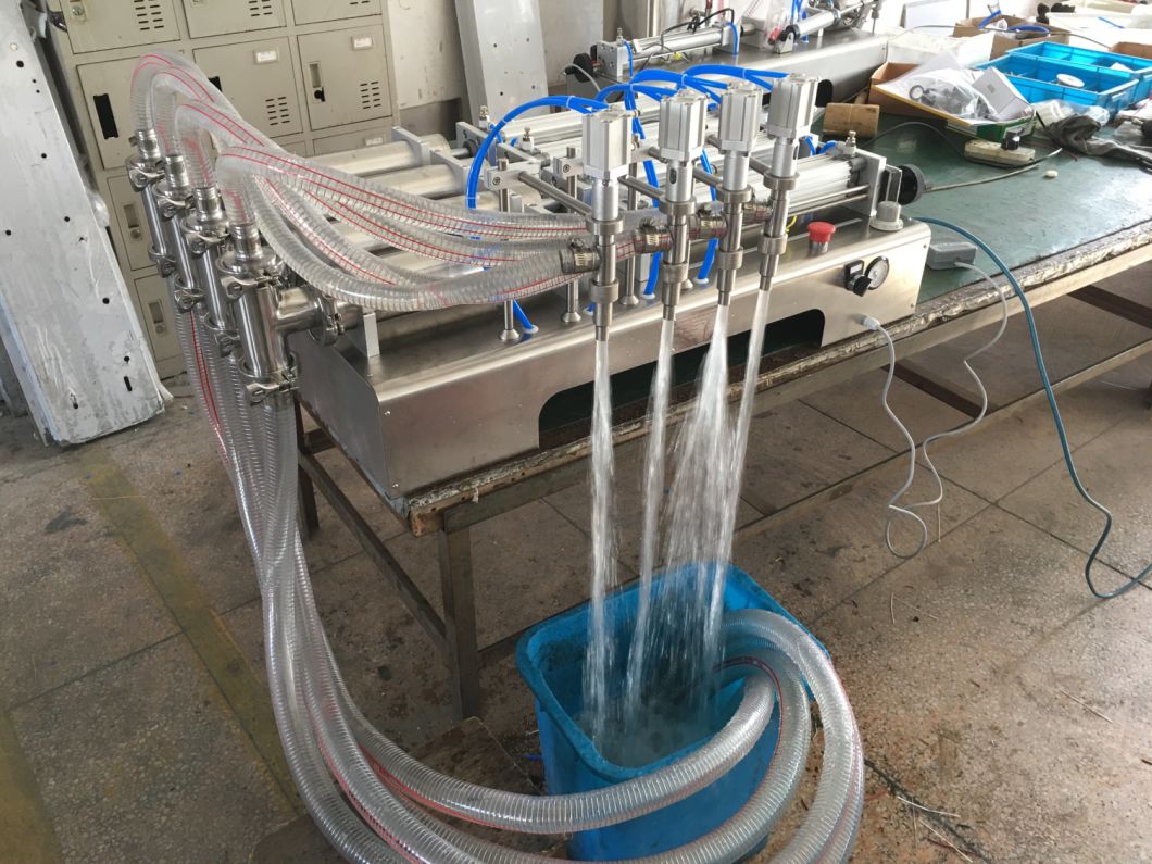 Semi-Auto Manual Cream/Hand Washing Liquid/ Disinfectant Liquid Alcohol Filling Machine