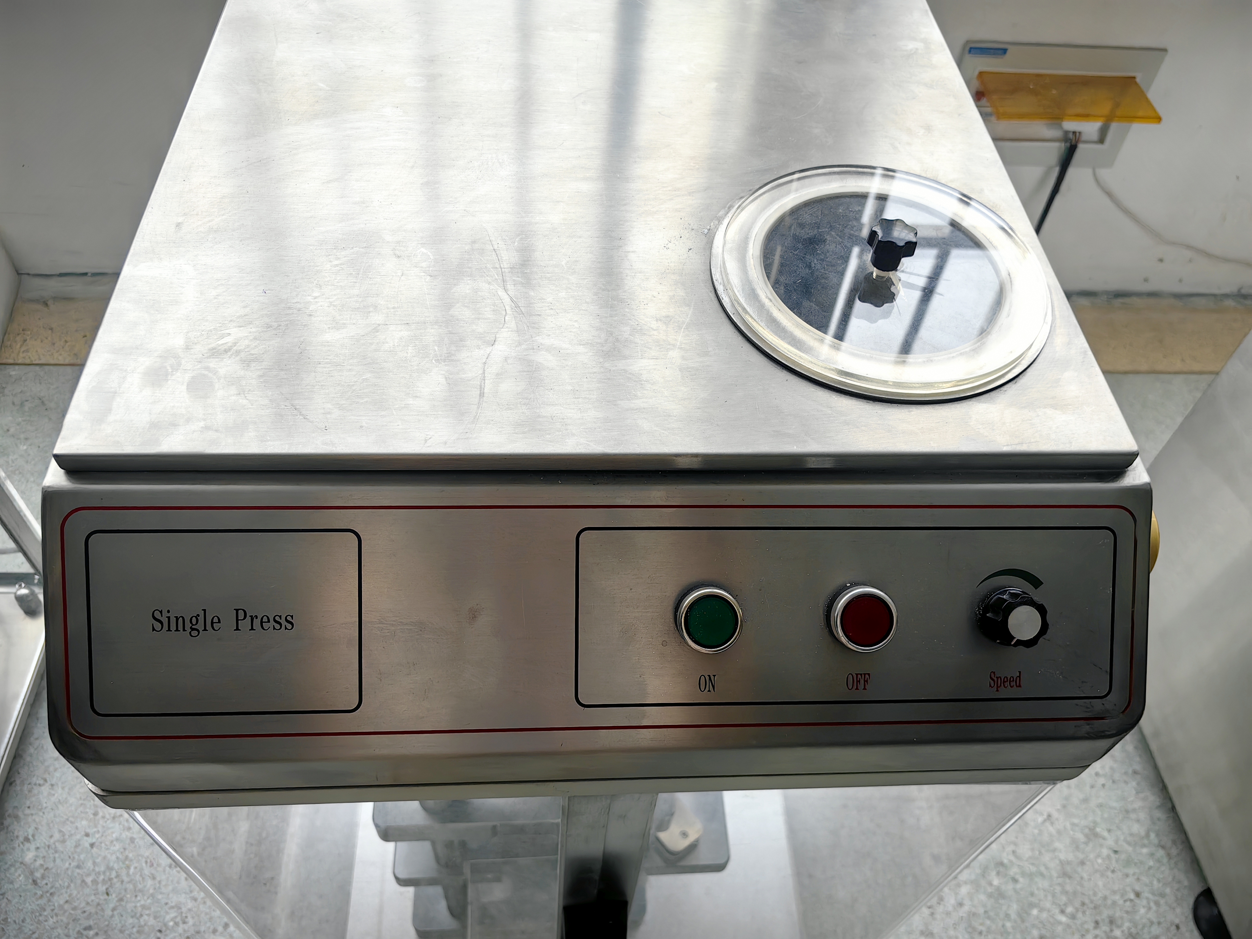 DP12/25 SUS304 high quality effervescent Vitamin C tablet press lab pill press machine 