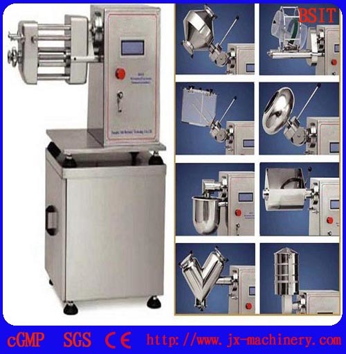 New BSIT DGN-II Cube Mixer for Pharmaceutical Lab Tester 