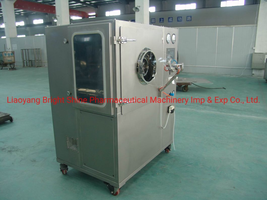 Labortary Mini Tablet Chocolate Sugar Film-Coating Pharmaceutical Machine with 3 Pots