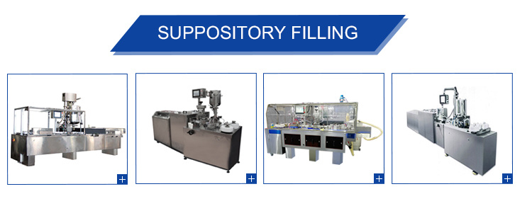 High Quality Control Anti Fungal Vaginal Suppository Filling Sealing Cutting Packing Machine