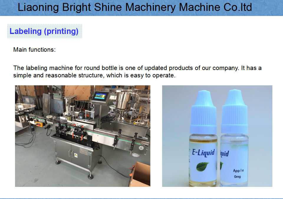 Factory Price Eye Drop Filling Packing Machine (servo motor)