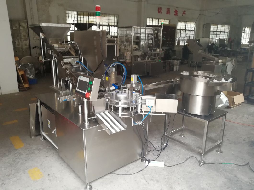 Effervescent Tablet Filling Machine / Tube Bottle Label Machine / Vitamin C Effervescent Tablet Packaging Machine / Tablet Filling Machine