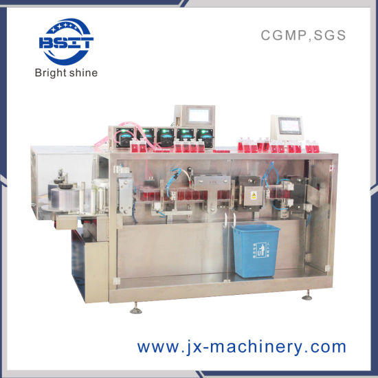Hot Selling Liquid and Pasty Fluid Plastic Ampoule Making Filler Sealer Machine