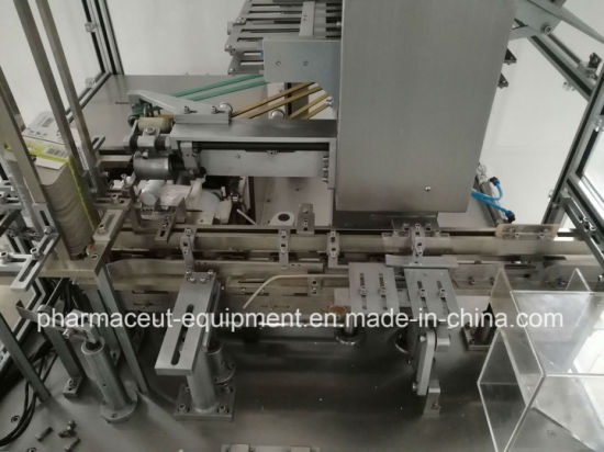 BSM125 Carton Box Packing Machine for UK E-Liquid Round Bottle (Speed 80-100pcs/min)