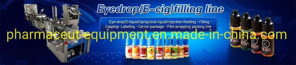 Automatic Small Bottle Filling Machine for E Liquid/Cbd Oil Liquid Filling Machine