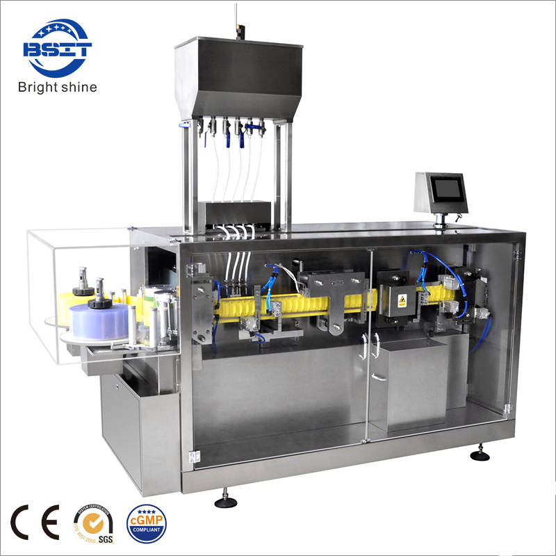 Fully Automatic Plastic Ampoule Disinfectant Forming Filling Sealing Packaging Machine