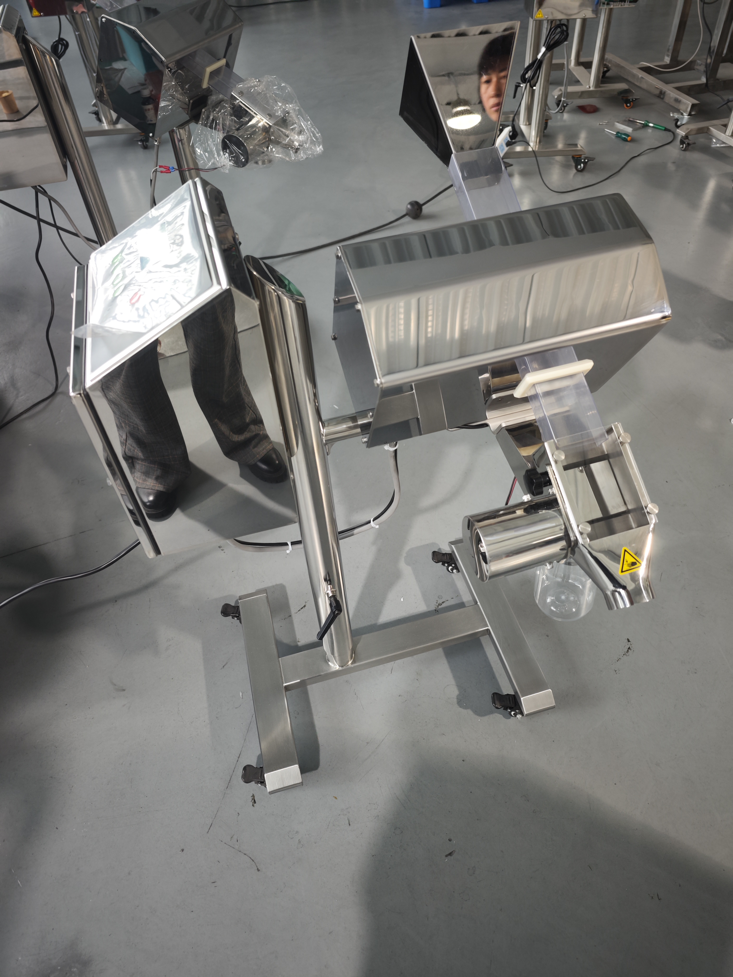 High Sensitivity SUS304 Touch Screen Food Pharmaceutical Metal Detector for tablet/capsule/pill 