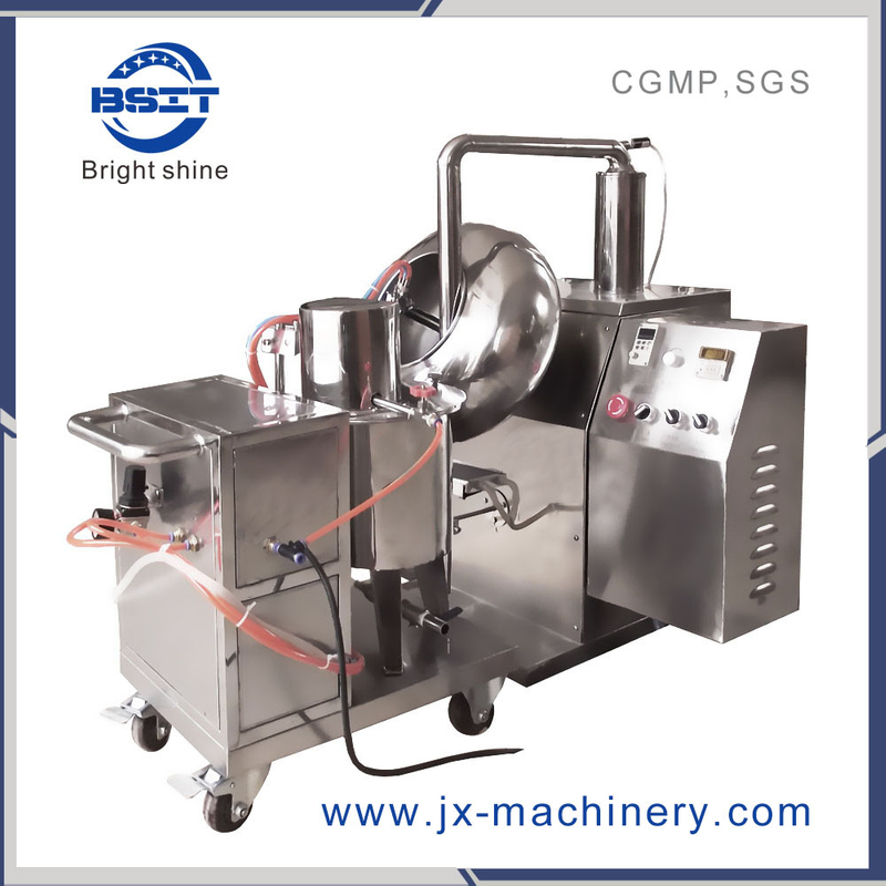 BY200/300/400/600/800 high quality tablet Coating Equipment Tablet Film Powder Pill Coating Polishing Machine 