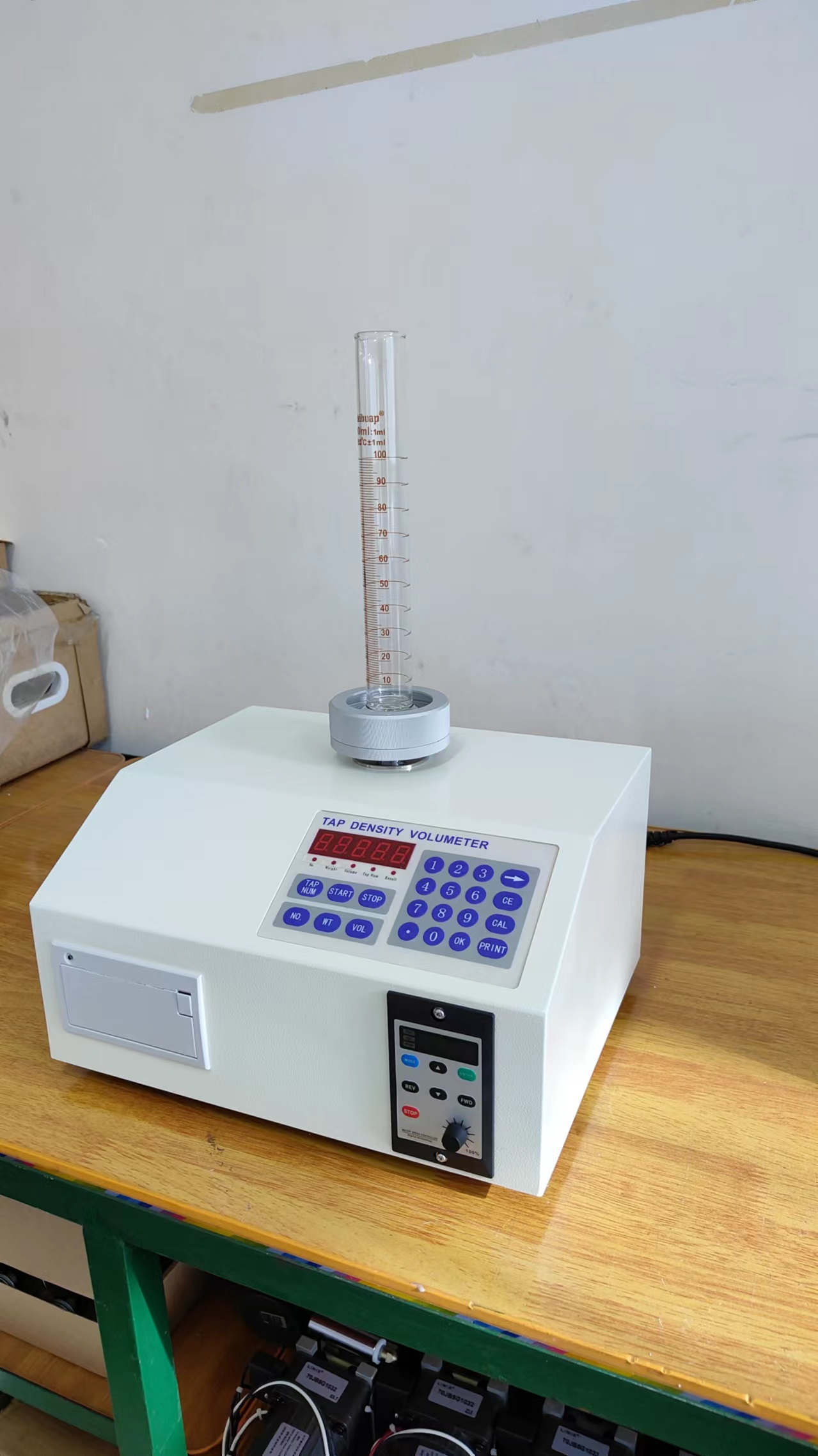 Tap density tester (BHY-100-A) with one workstation can save USD30 if order it before Dec. 31th,2024
