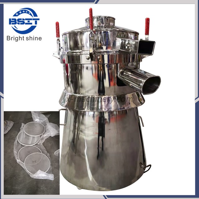 ZS-515 GMP Stanards Pharmaceutical Granule Vibrating Screener Machine 