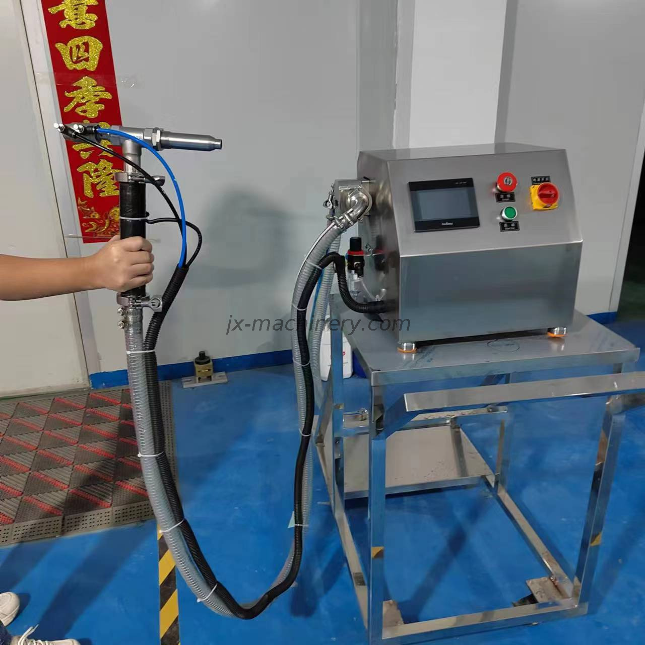 Soap Semi-Auto Liquid Filling Machine 0-9999 grams