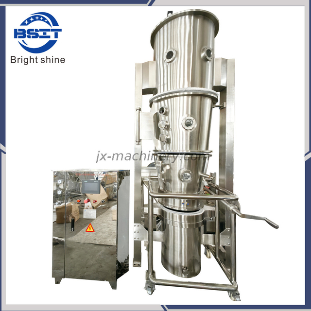 cGMP FL model export standards Pharmaceutial Powder Fluid Bed Granulator Machinery for sale 