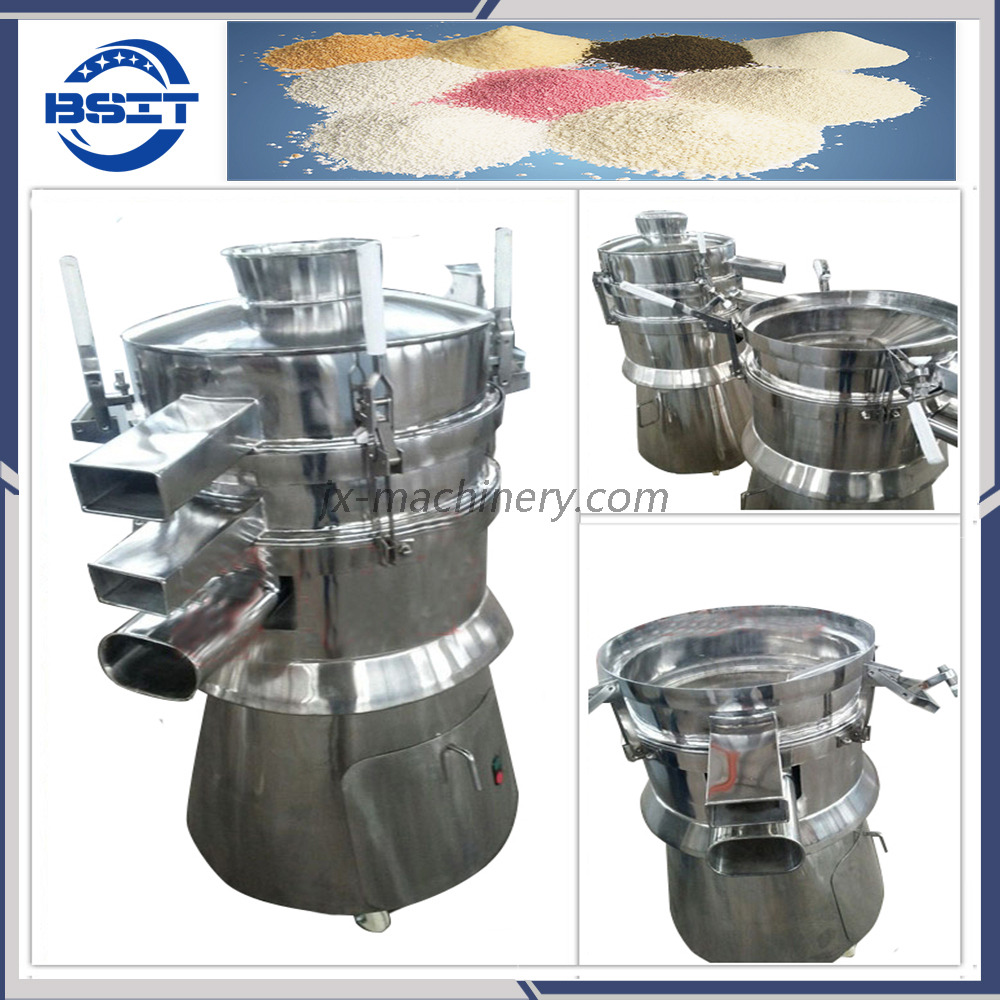 1-3 Layers Round SUS304 Stainless Steel powder /granule Vibrating Sieve Machine 