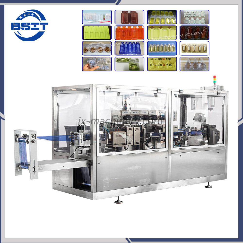 PVC/PE Plastic Bottle Peristaltic Pump Ampoule Forming Filling and Sealing Cutting Machine