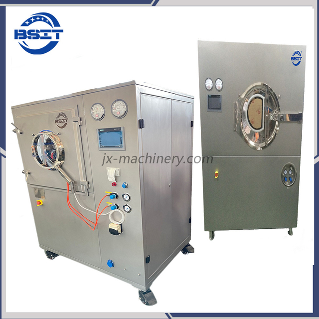BGB PLC touch screen High Speed SS316/SUS304 Tablet Candy Pill Film Coating Machine 