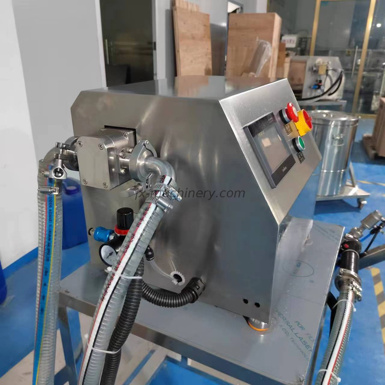 Soap Semi-Auto Liquid Filling Machine 0-9999 grams