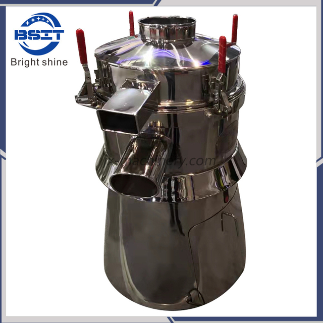 1-3 Layers Round SUS304 Stainless Steel powder /granule Vibrating Sieve Machine 