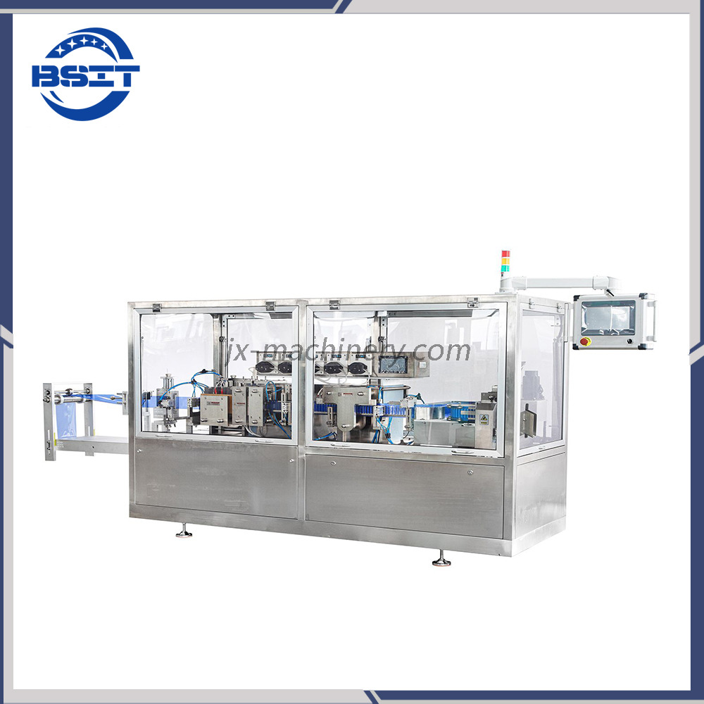 BGS-240-P10 High Speed Plastic Ampoule Filling and Sealing Machine and Labeling Machine