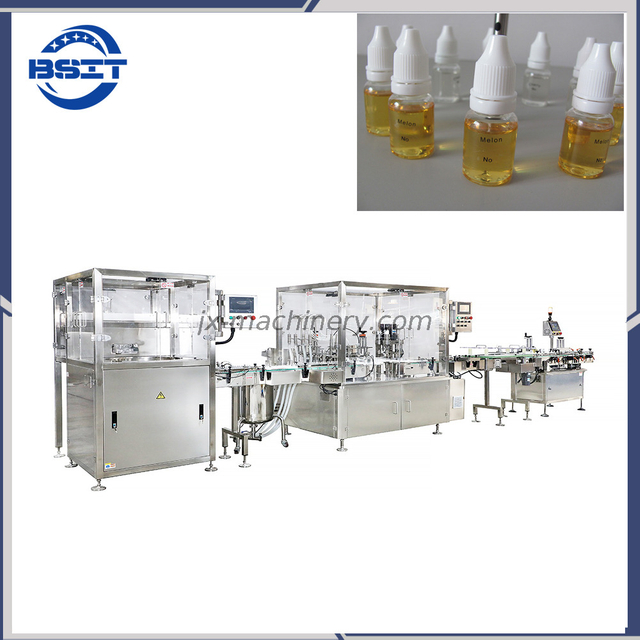 High quality eye drop liquid filling sealing machine for galss bottle/plastic bottle 
